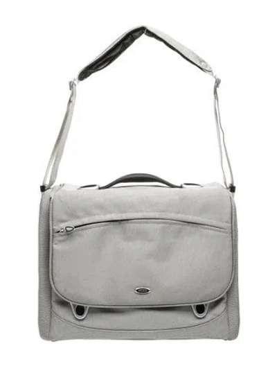 Pre-owned Tumi Nylon Messenger Bag In Gray