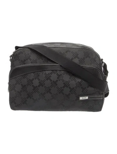 Pre-owned Tumi Nylon Messenger Bag In Grey