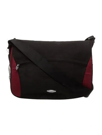 Pre-owned Tumi Nylon Messenger Bag In Yellow