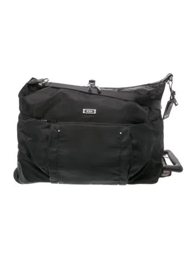 Pre-owned Tumi Nylon Mini Suitcase In Black