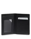 Tumi Nylon Multi Window Card Case In Black