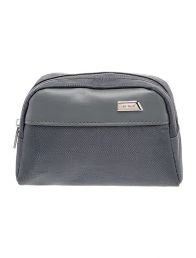 Pre-owned Tumi Nylon Portfolio In Gray