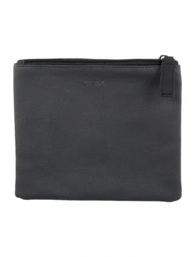 Pre-owned Tumi Nylon Pouch In Grey