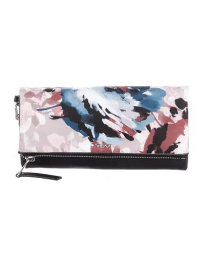 Pre-owned Tumi Nylon Printed Continental Wallet