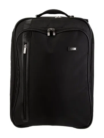 Pre-owned Tumi Nylon Rolling Suitcase In Black