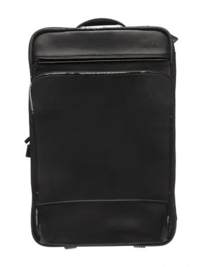 Pre-owned Tumi Nylon Rolling Suitcase In Black