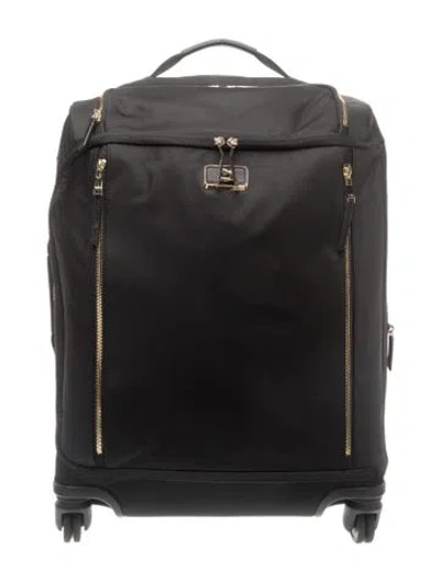 Pre-owned Tumi Nylon Rolling Suitcase In Black