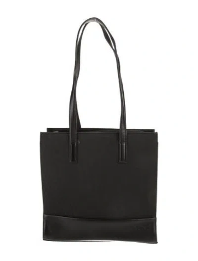 Pre-owned Tumi Nylon Shoulder Bag In Black