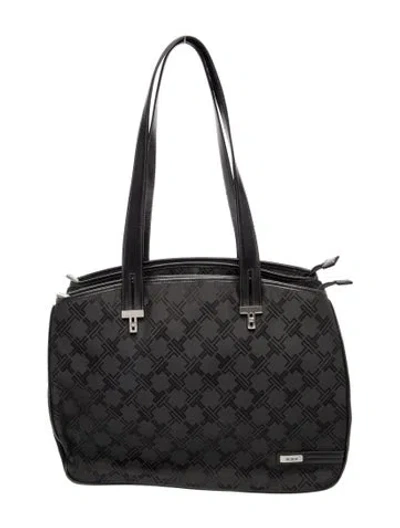 Pre-owned Tumi Nylon Shoulder Bag In Black