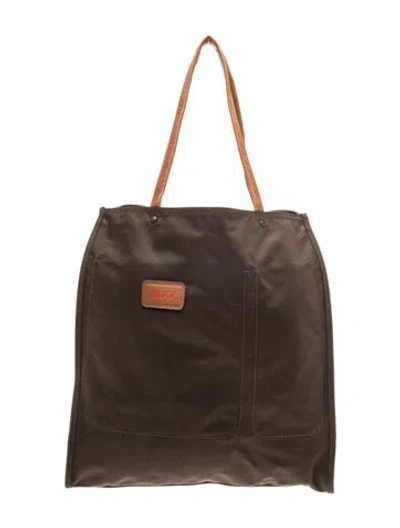 Pre-owned Tumi Nylon Shoulder Bag In Black