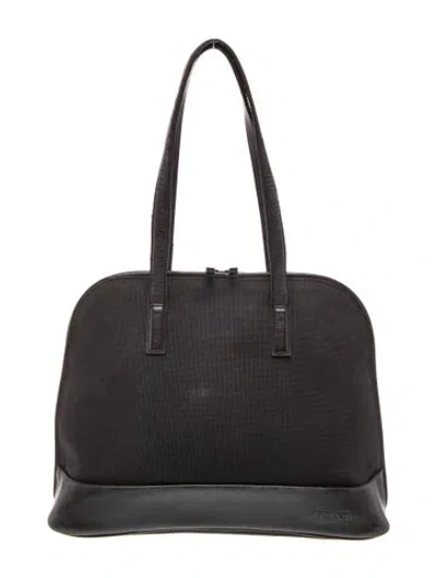Pre-owned Tumi Nylon Shoulder Bag In Black