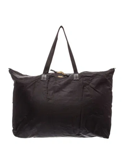 Pre-owned Tumi Nylon Shoulder Bag In Black