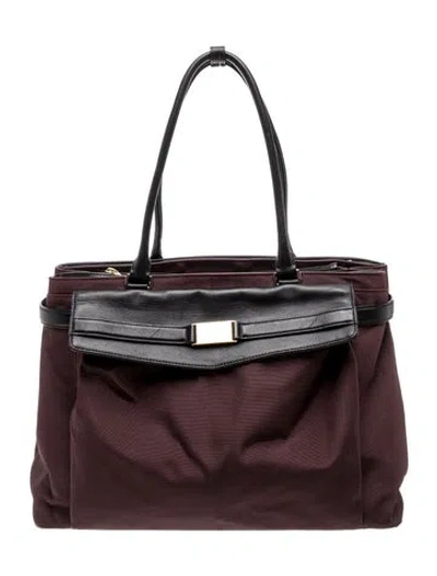 Pre-owned Tumi Nylon Shoulder Bag In Brown