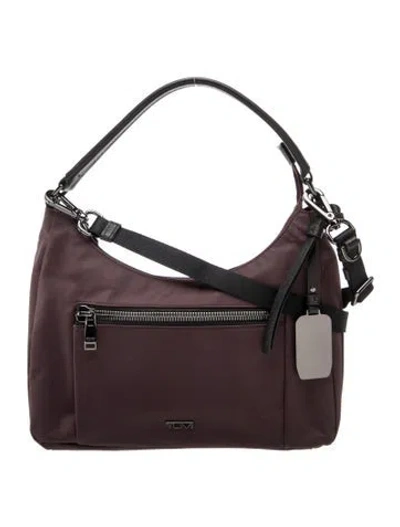 Pre-owned Tumi Nylon Shoulder Bag In Brown