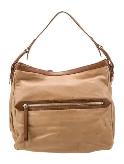 Pre-owned Tumi Nylon Shoulder Bag In Gray