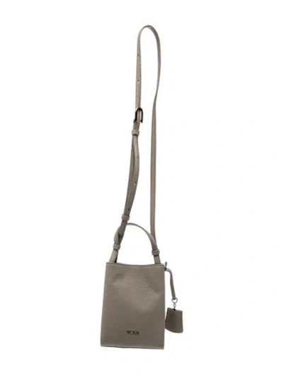 Pre-owned Tumi Nylon Shoulder Bag In Gray