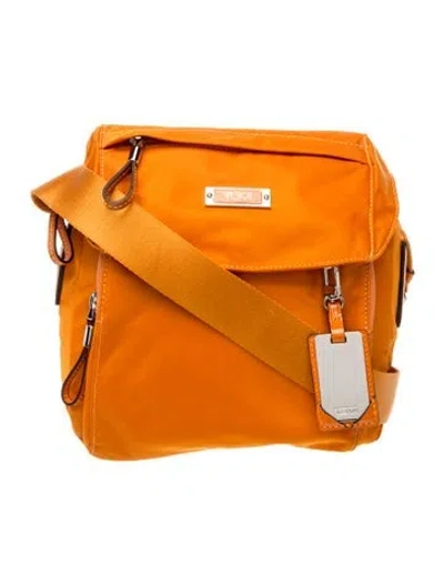 Pre-owned Tumi Nylon Shoulder Bag In Neutrals
