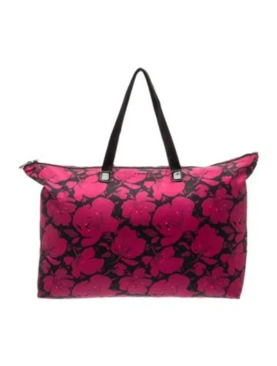 Pre-owned Tumi Nylon Shoulder Bag In Pink