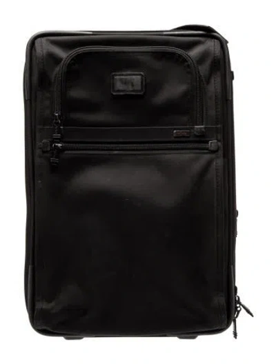 Pre-owned Tumi Nylon Suitcase In Black