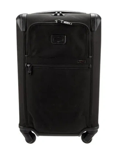 Pre-owned Tumi Nylon Suitcase In Black