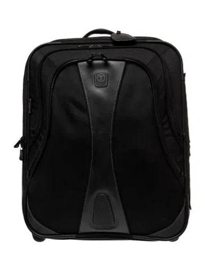Pre-owned Tumi Nylon Suitcase In Black