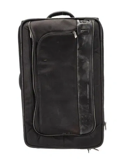 Pre-owned Tumi Nylon Suitcase In Black