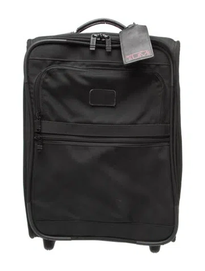 Pre-owned Tumi Nylon Suitcase In Black