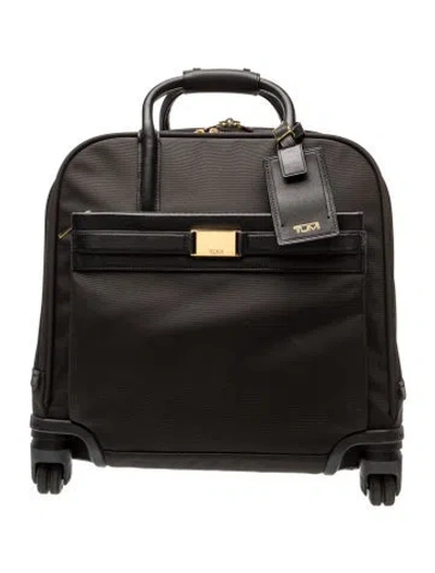 Pre-owned Tumi Nylon Suitcase In Black