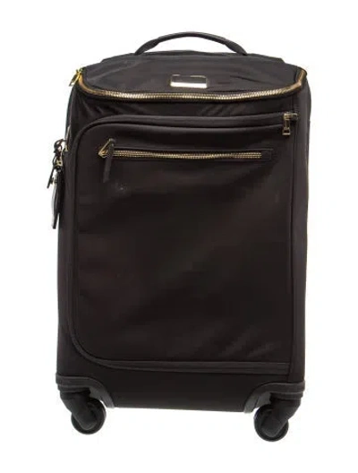 Pre-owned Tumi Nylon Suitcase In Black
