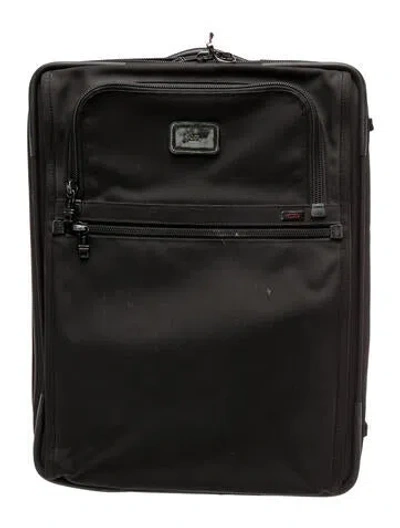 Pre-owned Tumi Nylon Suitcase In Black