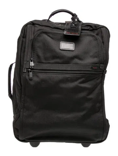 Pre-owned Tumi Nylon Suitcase In Black