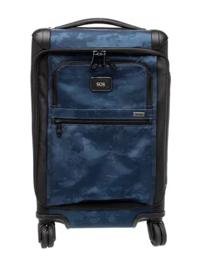Pre-owned Tumi Nylon Suitcase In Blue