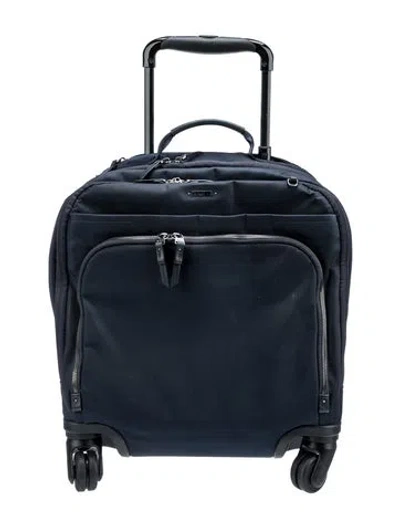 Pre-owned Tumi Nylon Suitcase In Blue
