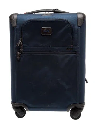 Pre-owned Tumi Nylon Suitcase In Blue