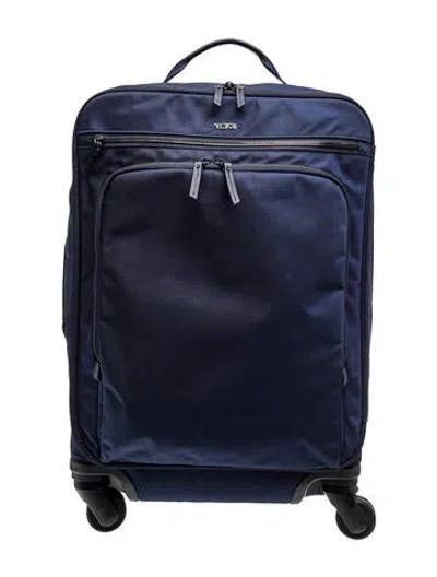Pre-owned Tumi Nylon Suitcase In Blue