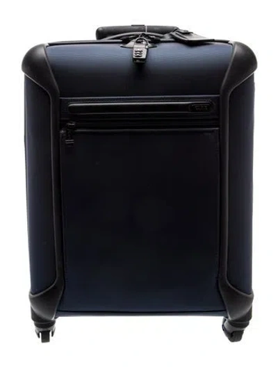 Pre-owned Tumi Nylon Suitcase In Blue