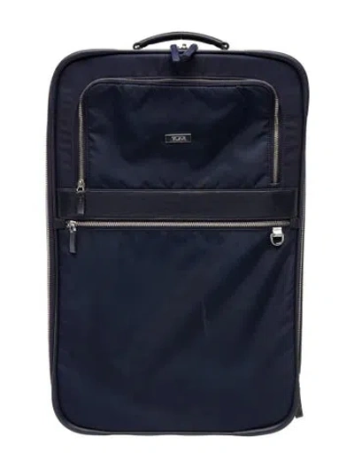 Pre-owned Tumi Nylon Suitcase In Blue
