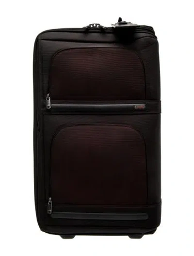 Pre-owned Tumi Nylon Suitcase In Brown
