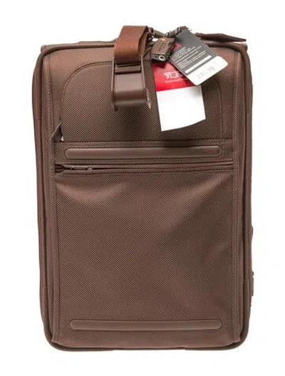 Pre-owned Tumi Nylon Suitcase In Brown