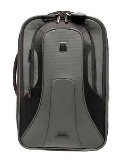 Pre-owned Tumi Nylon Suitcase In Gray
