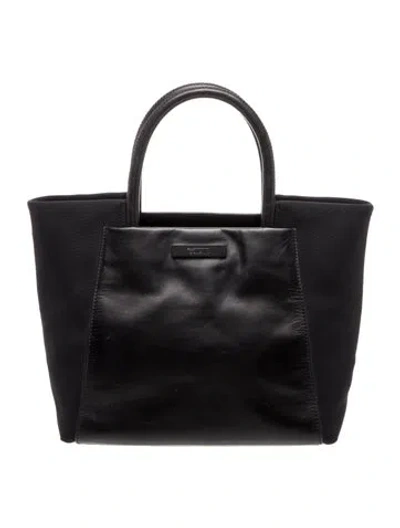 Pre-owned Tumi Nylon Top Handle Bag In Black