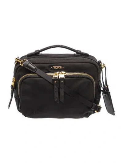 Pre-owned Tumi Nylon Top Handle Bag In Black