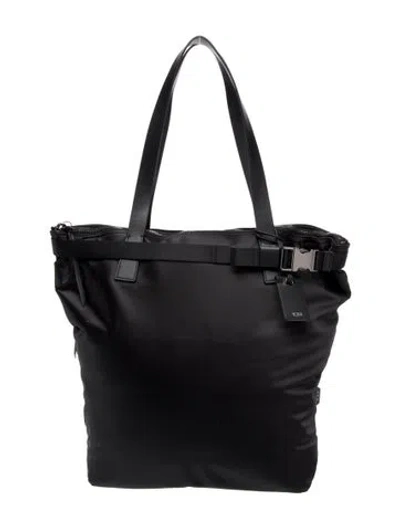 Pre-owned Tumi Nylon Tote In Black