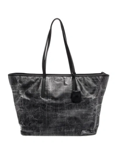 Pre-owned Tumi Nylon Tote In Black