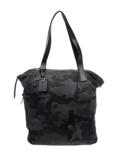 Pre-owned Tumi Nylon Tote In Black