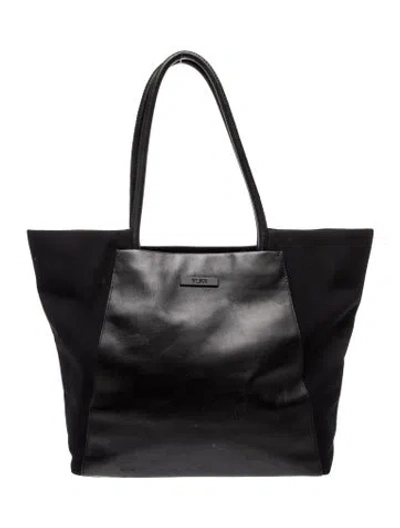 Pre-owned Tumi Nylon Tote In Black