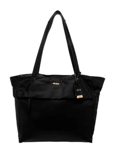 Pre-owned Tumi Nylon Tote In Black