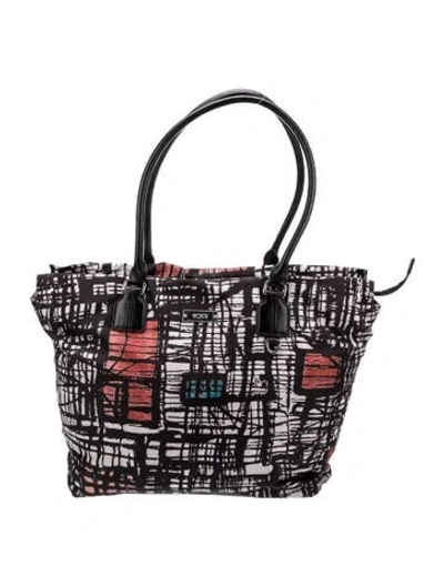 Pre-owned Tumi Nylon Tote In Black