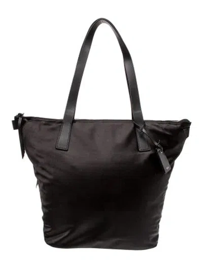Pre-owned Tumi Nylon Tote In Black
