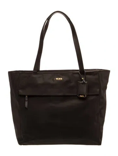 Pre-owned Tumi Nylon Tote In Black